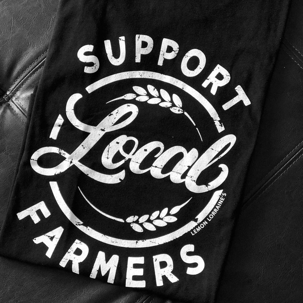 SALE|| Local Farmers Crew Tee - Picture 5 of 5